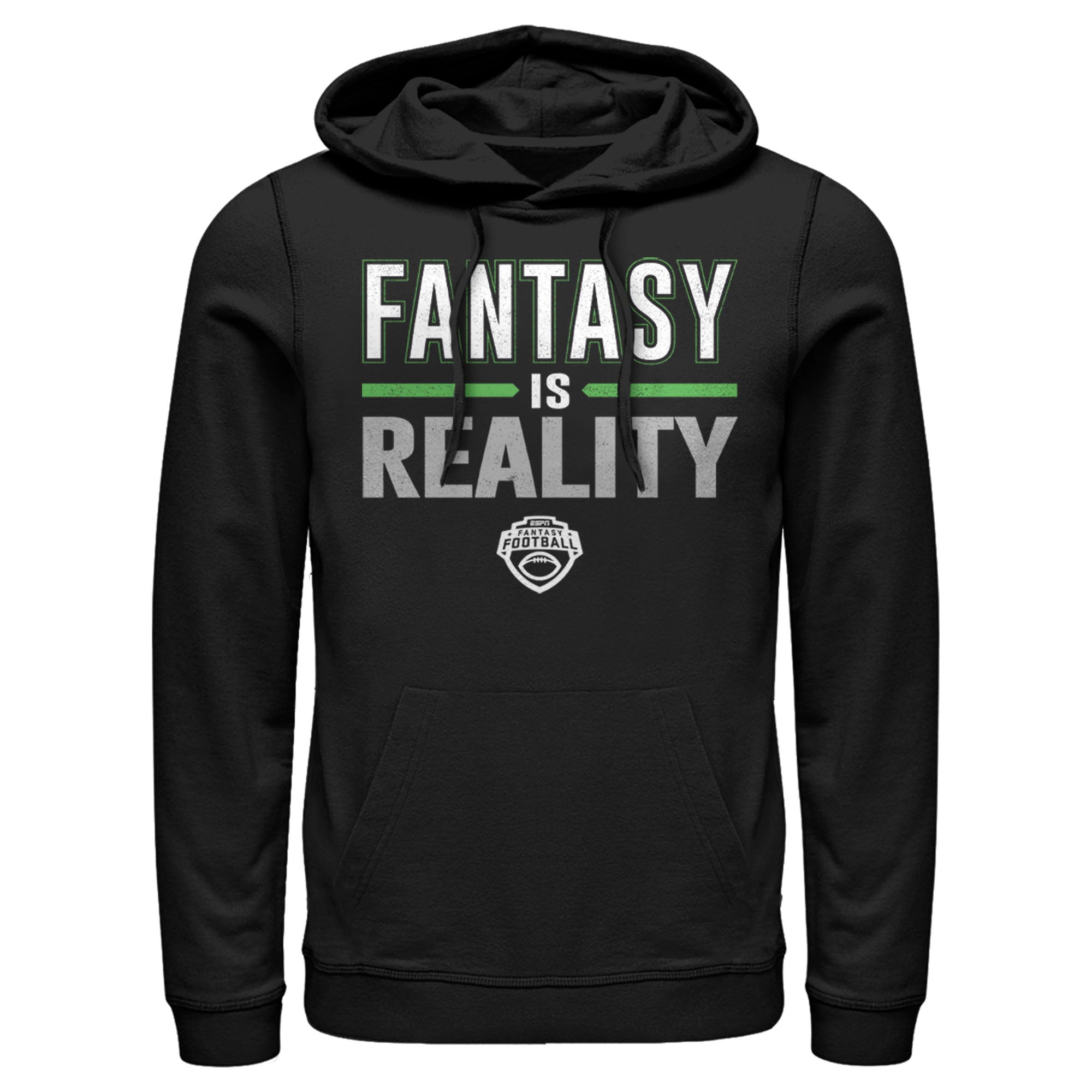 Men’S Espn Fantasy Is Reality Pull Over Hoodie