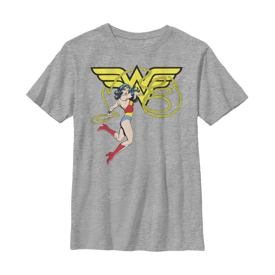 Wonder Woman Boy’s Lasso  T Shirt