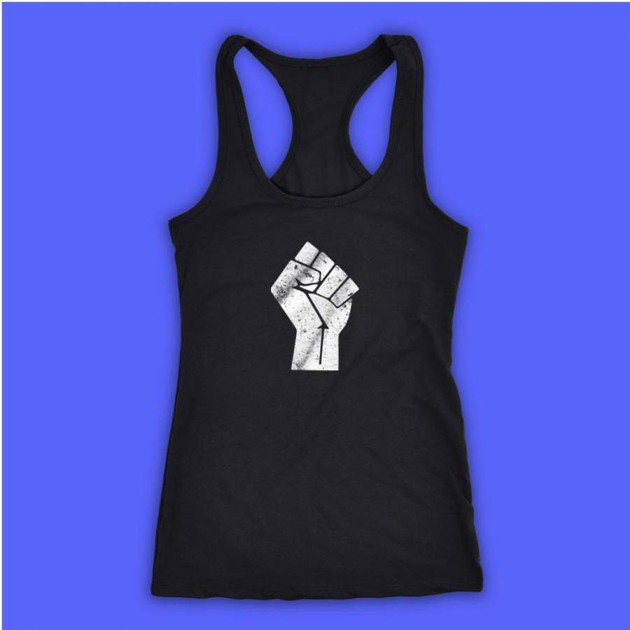 Black Power Women’S Tank Top Racerback