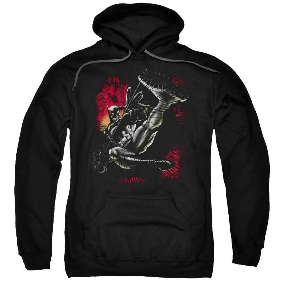 Batman – Kick Swing Adult Pull Over Hoodie