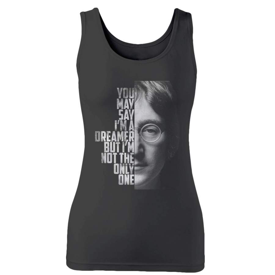 John Lennon Quotes Woman’s Tank Top