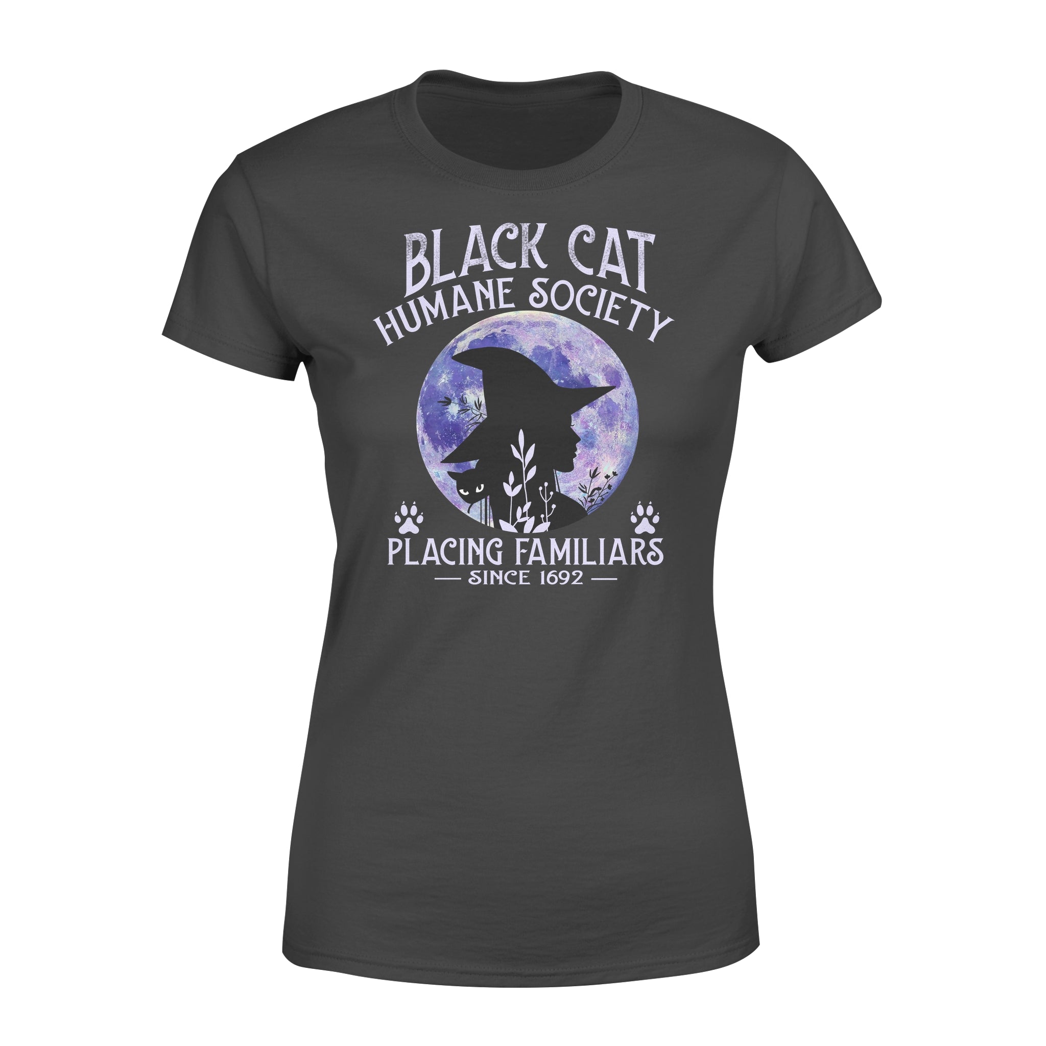 Black Cat Humane Society Gift – Premium Women’s T-shirt