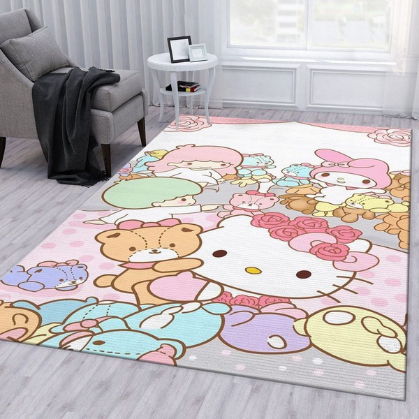 Hello Kitty XIX Area Rug Living Room Rug Home Decor Floor Decor N98