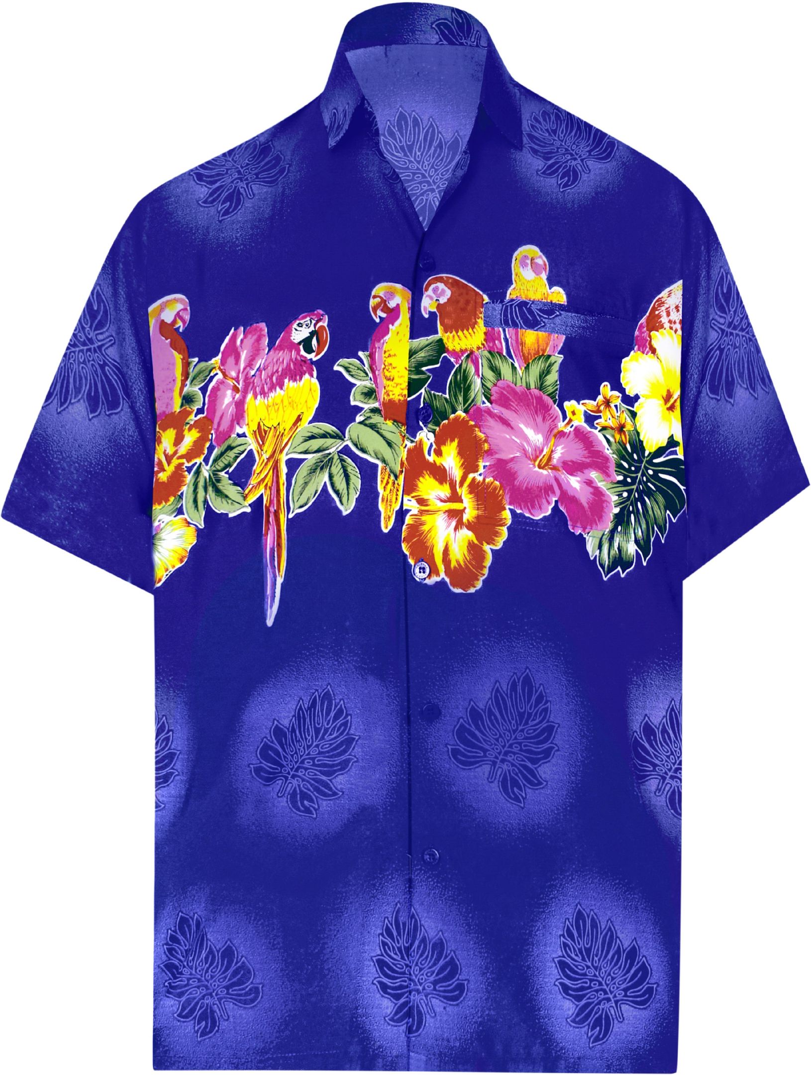 Parrot Blue Amazing Design Hawaii Shirt Ha88927