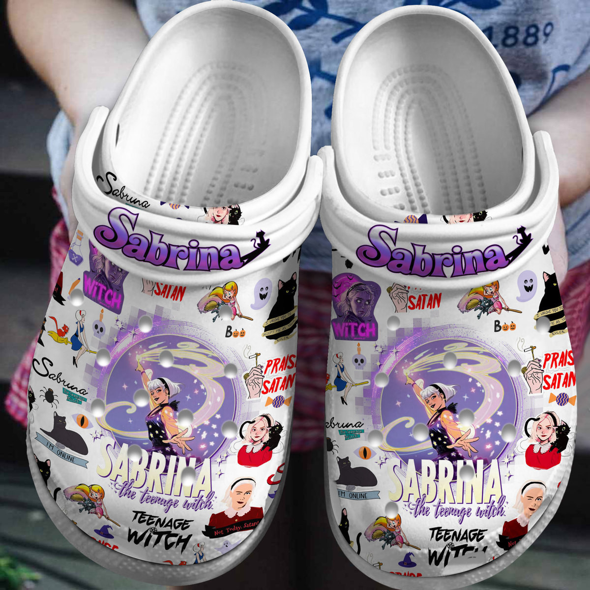 Sabrina Movie Crocss Clogs For Men Women And Kid Bm1411-1953