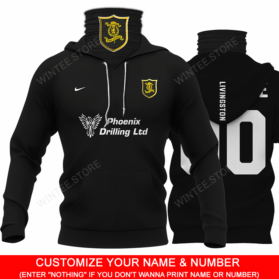 12Livingston001 |HoodieMask| CUSTOMIZE YOUR NAME & NUMBER | HOT SALE 3D PRINTED