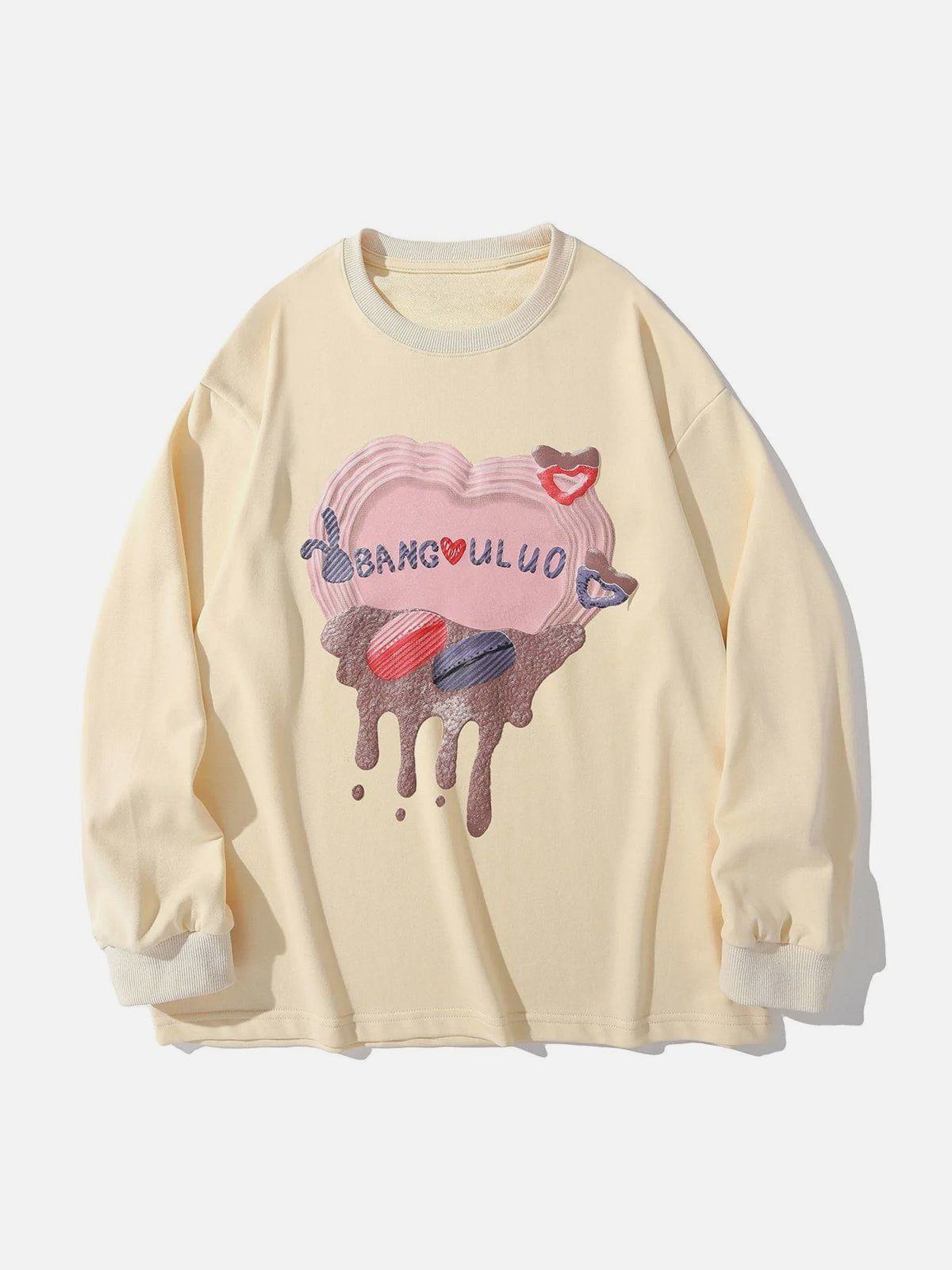 Talishko™ – Cake Melt Print Sweatshirt