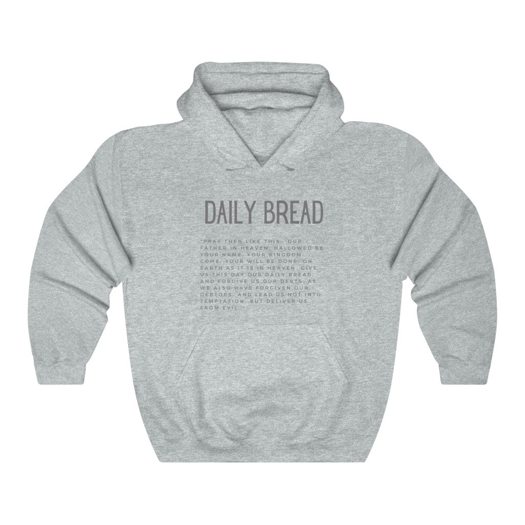 Daily Bread Hoodie, Trendy Christian Sweatshirt, Christian Hoodie For Women, Men’S Christian Hoodie, Maverick City Music Apparel