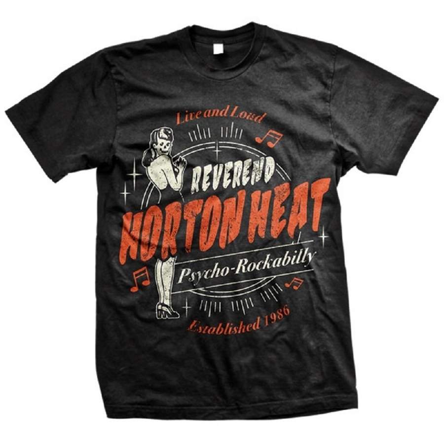 The Reverend Horton Heat Live and Loud T-Shirt