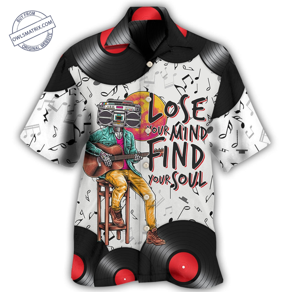 Music Stereo Lose My Mind Find Your Hawaii Shirt Ha33076