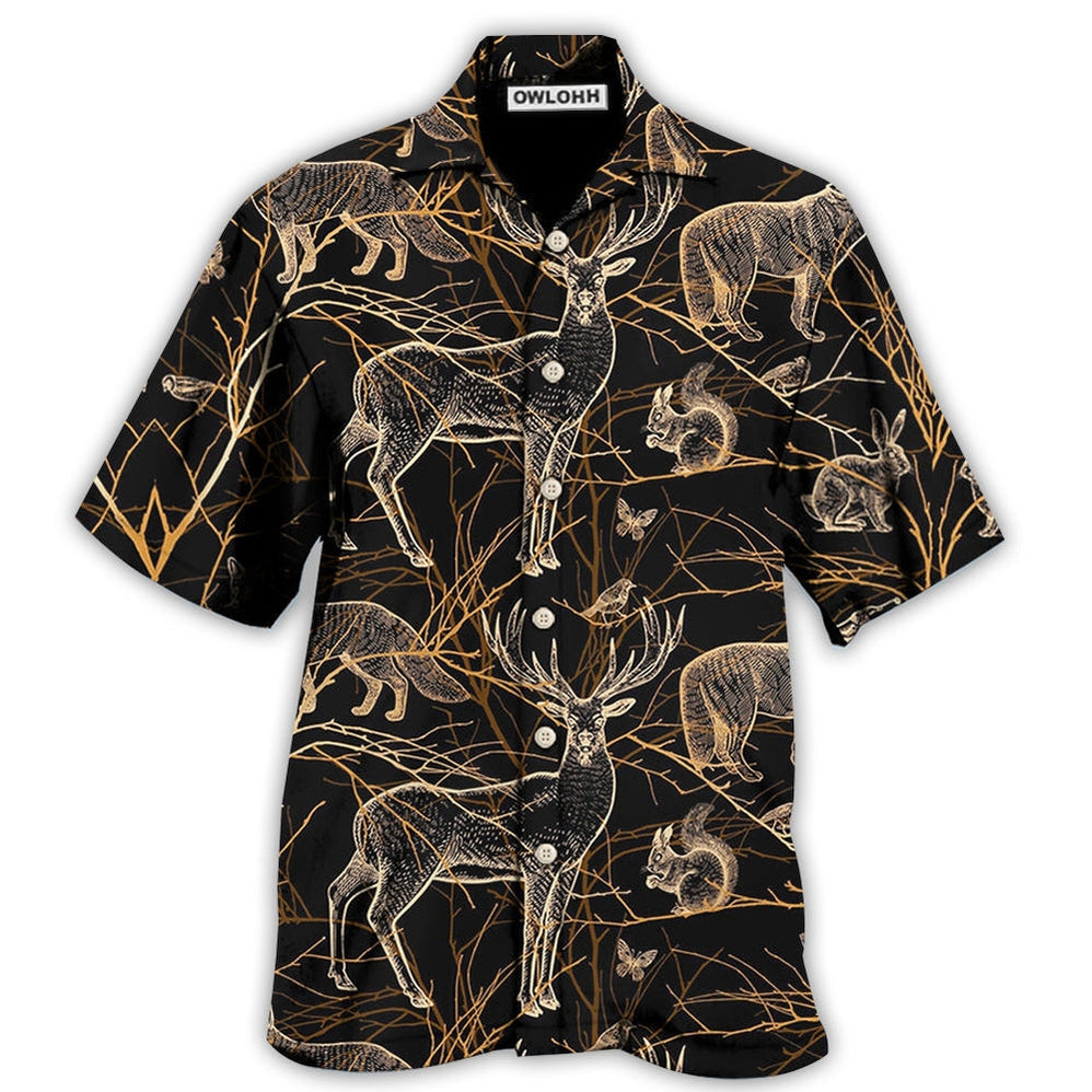 Hunting Dark Art Style Hawaii Shirt Ha95725