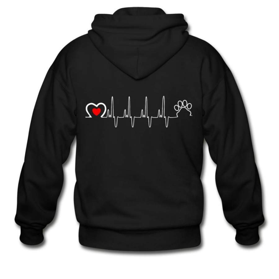 Veterinary – Animal Love Beat Unisex Zip Hoodie