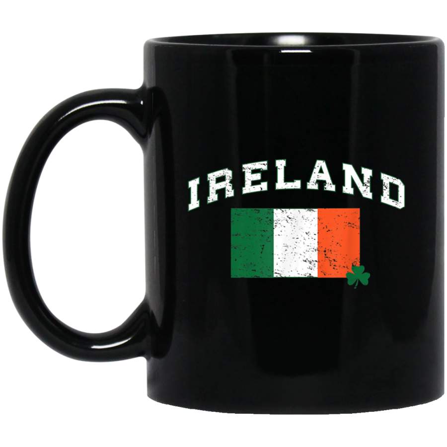 distressed Irish Flag vintage Ireland Flag gift men women Mug