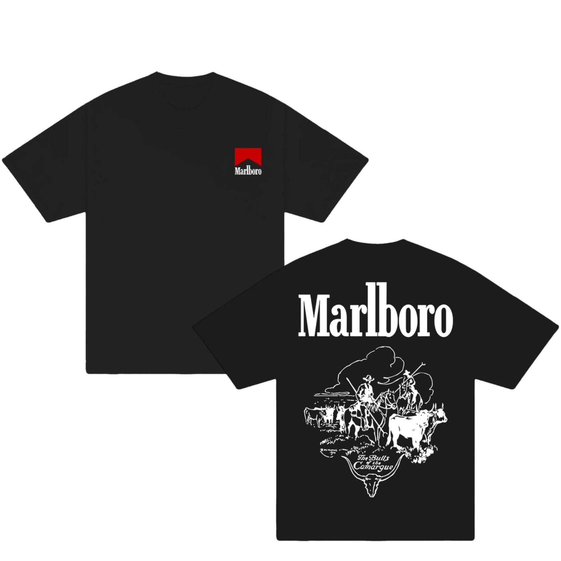 Marlboro The Bulls Of The Camargue T-Shirt, Trendy 2025 Shirt, Gift For Men-Womens.