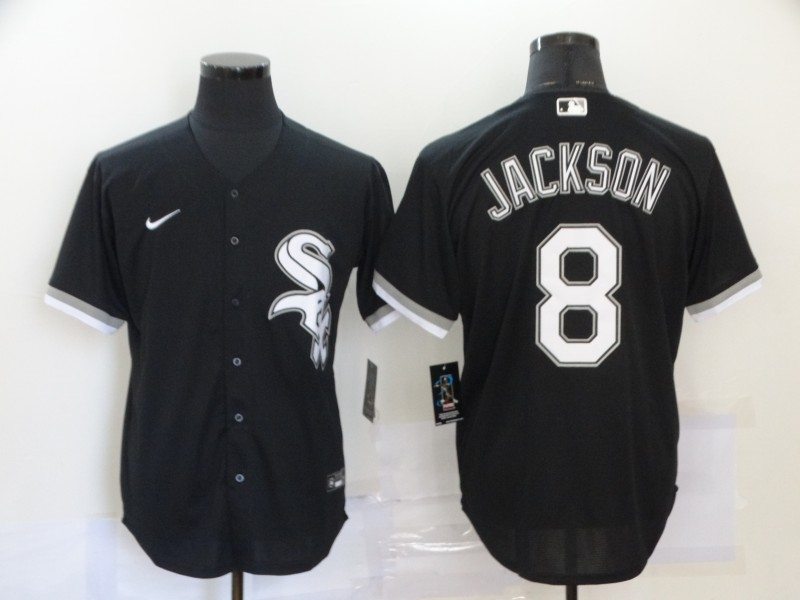 Chicago White Sox Bo Jackson #8 2020 MLB Black Jersey