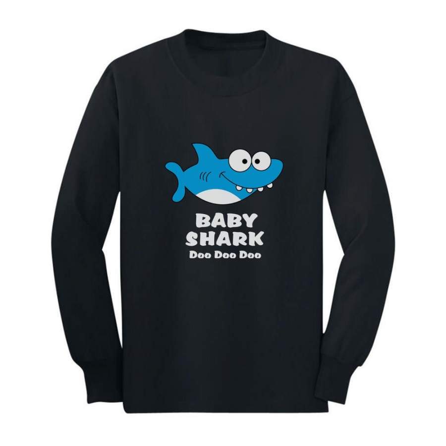 Baby Shark Song Doo Doo Doo Family Dance Toddler/Kids Long sleeve T-Shirt