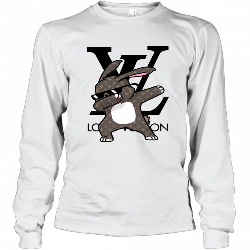 Rabbit LV Louis Dabbing Long Sleeve T-Shirt