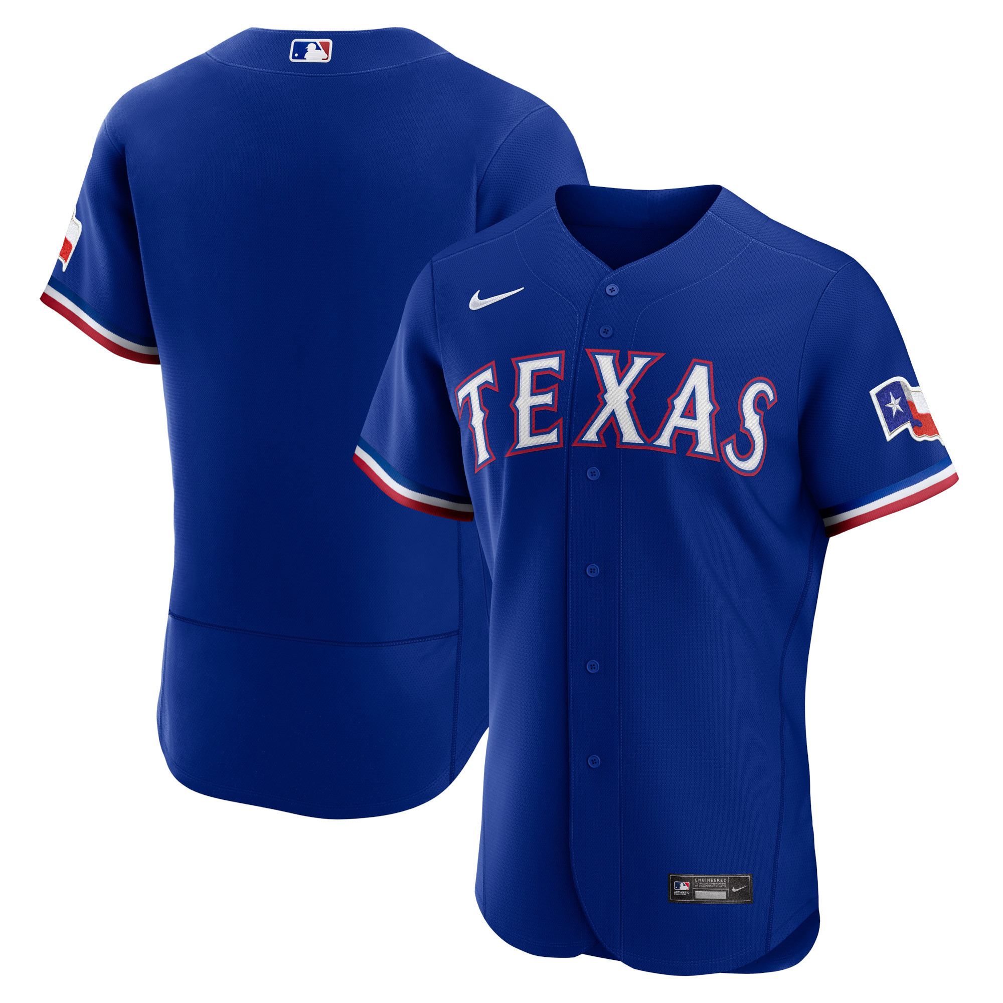 Texas Rangers Alternate Authentic Team Jersey – Royal MLB