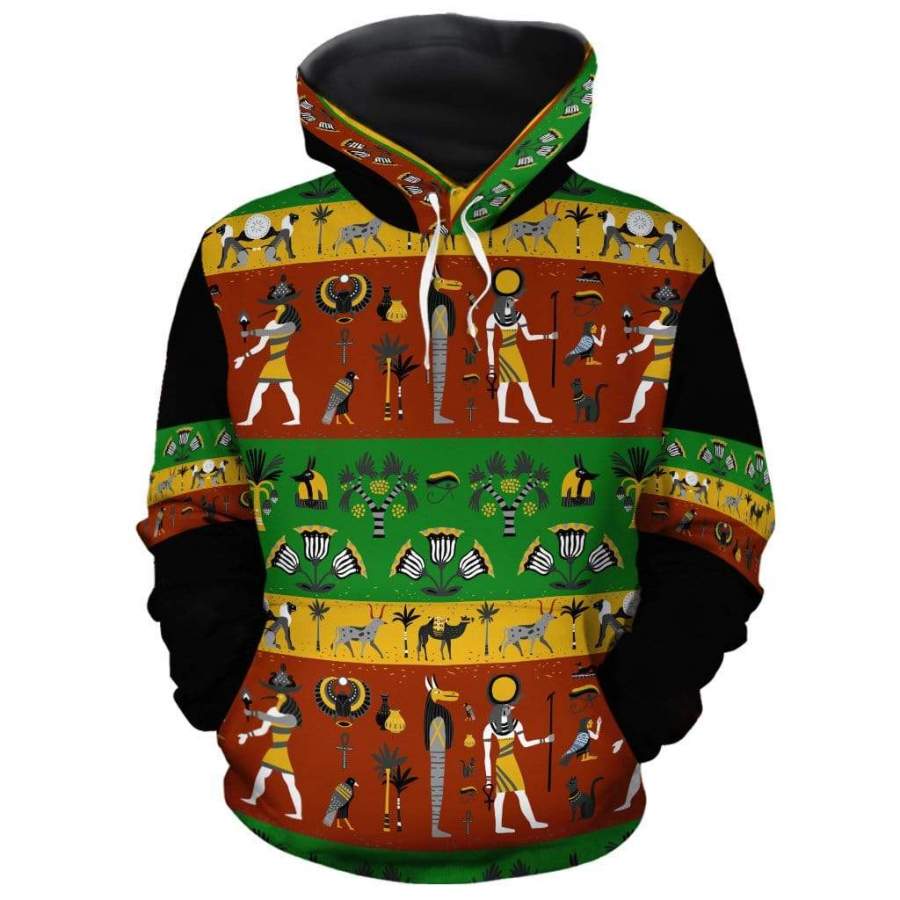 Egyptian RYG All-over Hoodie