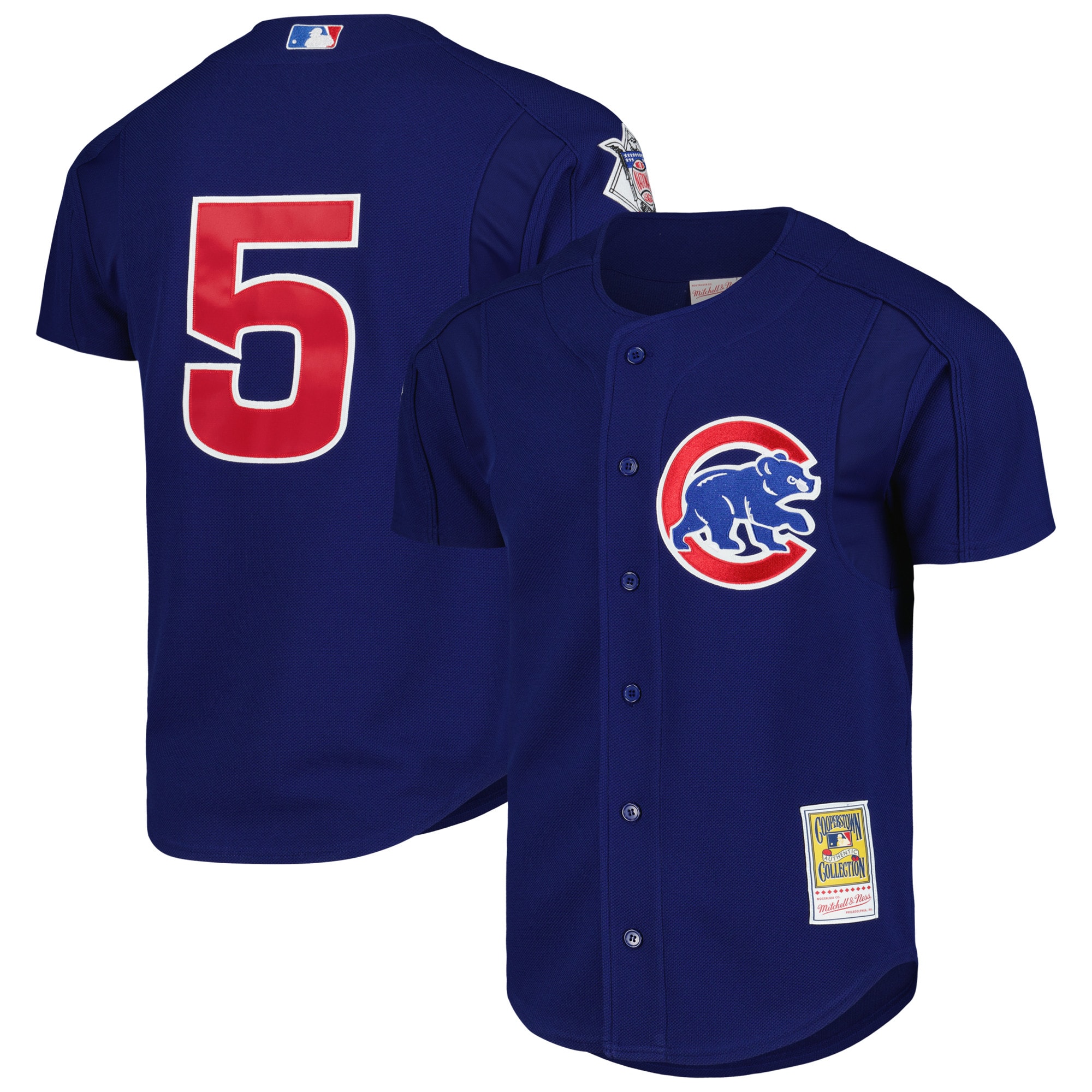 Nomar Garciaparra Chicago Cubs Mitchell & Ness Cooperstown Collection 2005 Batting Practice Jersey – Royal