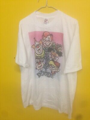 Vtg Howdy Doody T-shirt Made In Usa  Vintage Tv Show Nbc Promo 9590