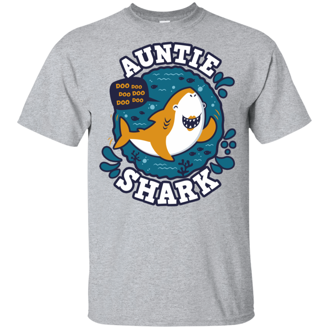 Shark Family Trazo – Auntie Youth T-Shirt