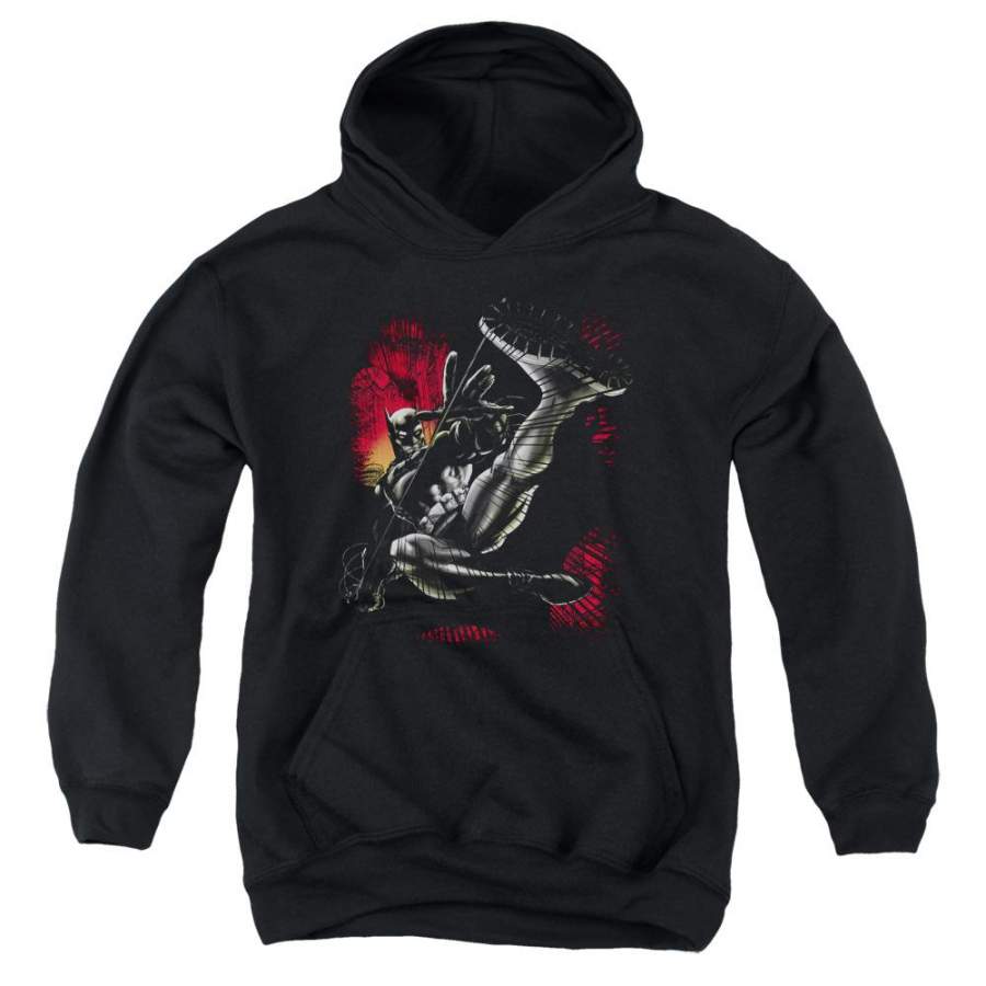 Batman – Kick Swing Youth Pull Over Hoodie