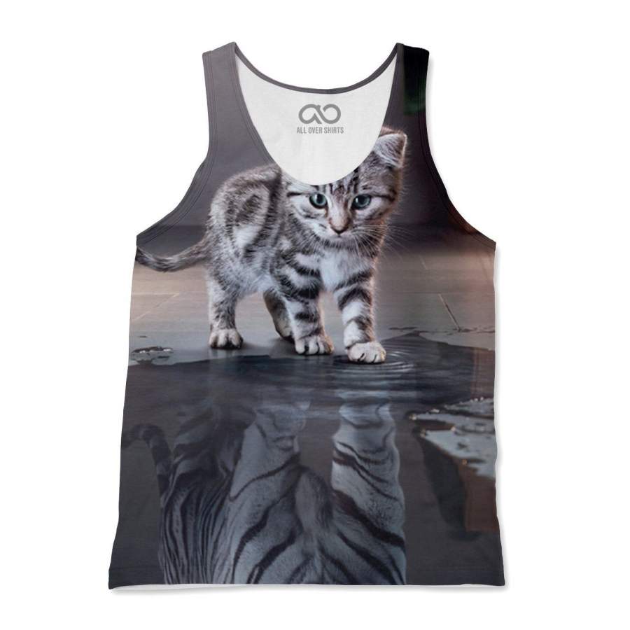 Kitten Reflections Tank-Top