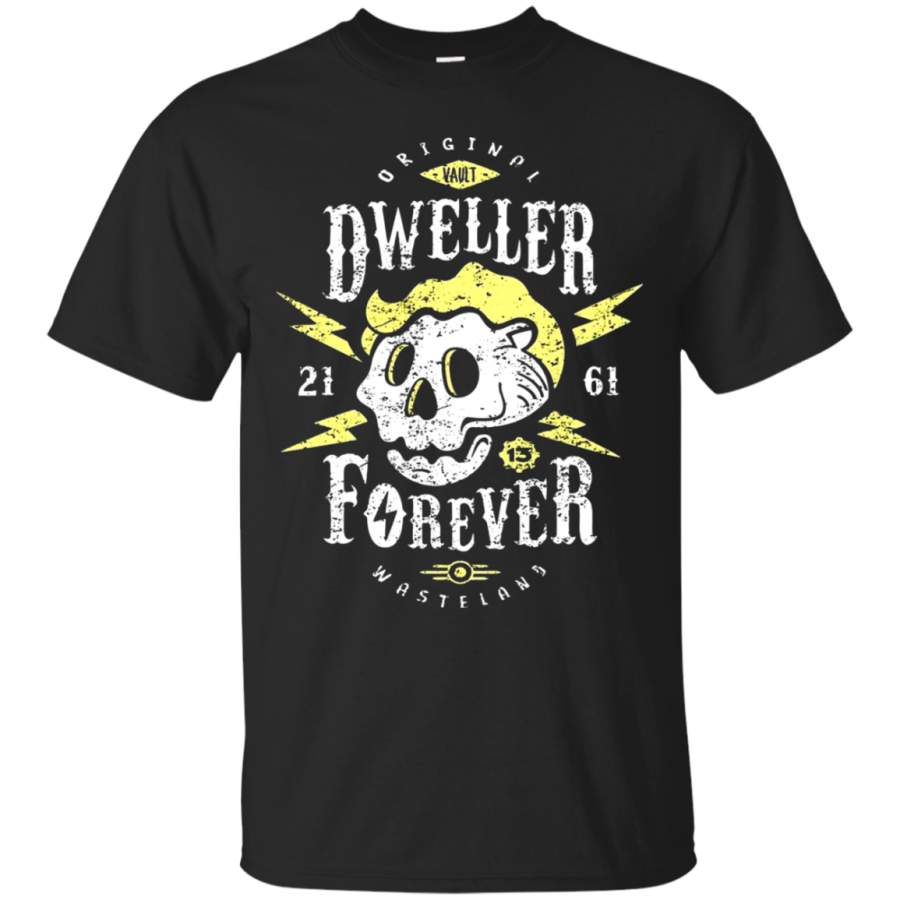 AGR Dweller Forever Original Wasteland Vault est. 2161 Fallout Men’s T-Shirt