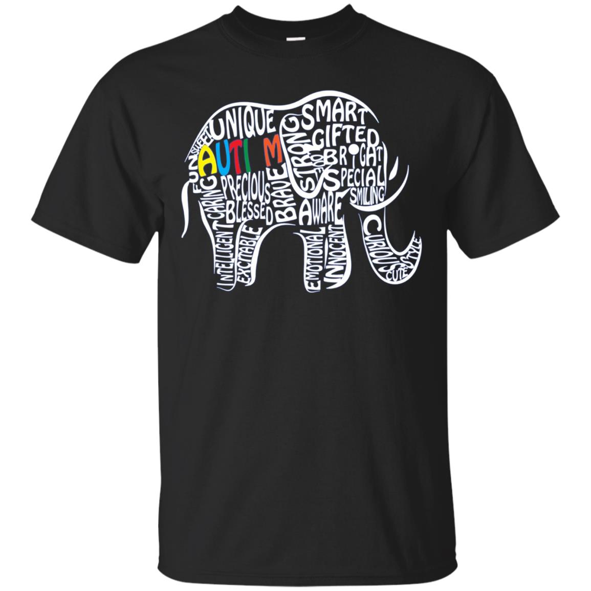 Autism Awareness Elephant Long Sleeve T Shirt