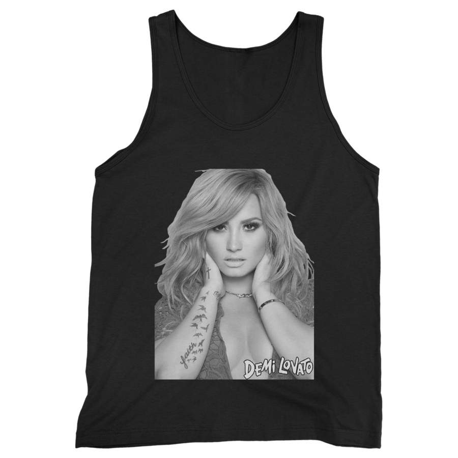 Demetria Devonne Demi Arm Tattoo Lovato Man’s Tank Top