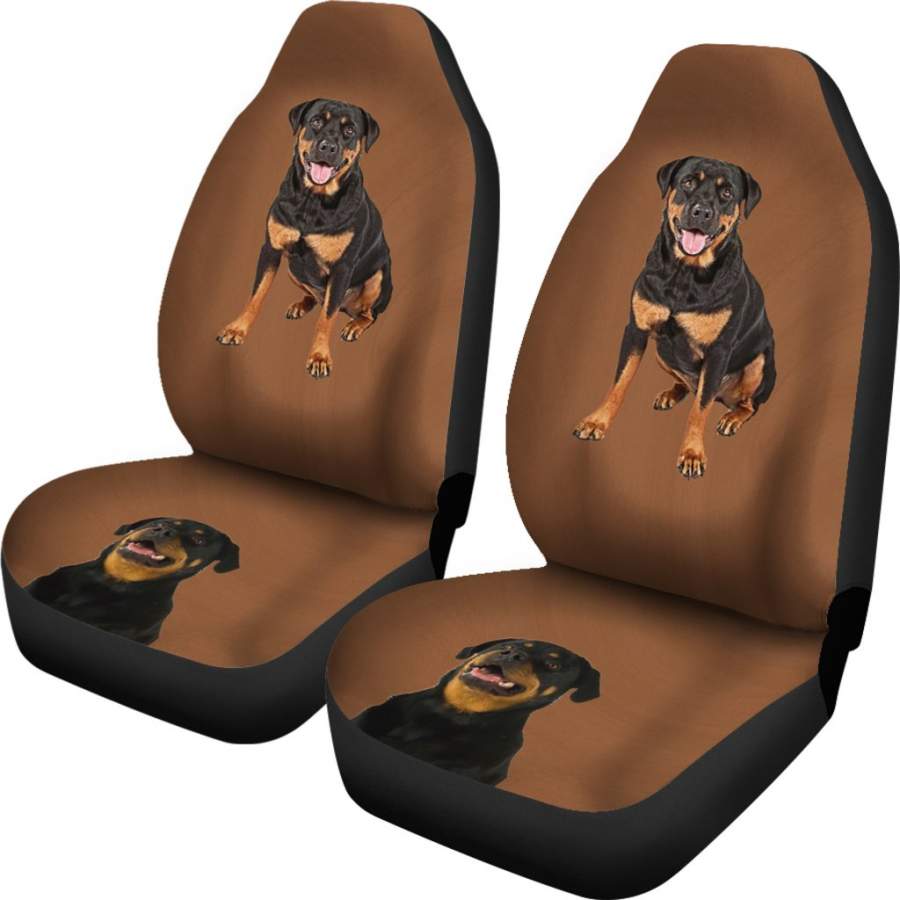 Rottweiler Lover Universal Fit Car Seat Covers