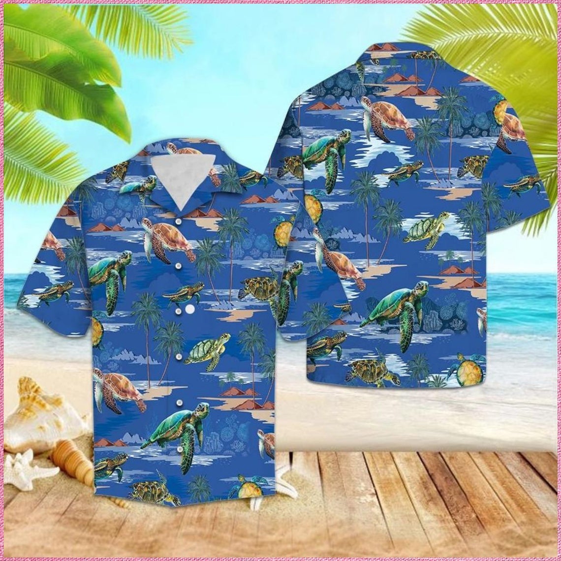 Amazing Turtle Hawaii Shirt Made In Summer Beach Shirts Ha72951