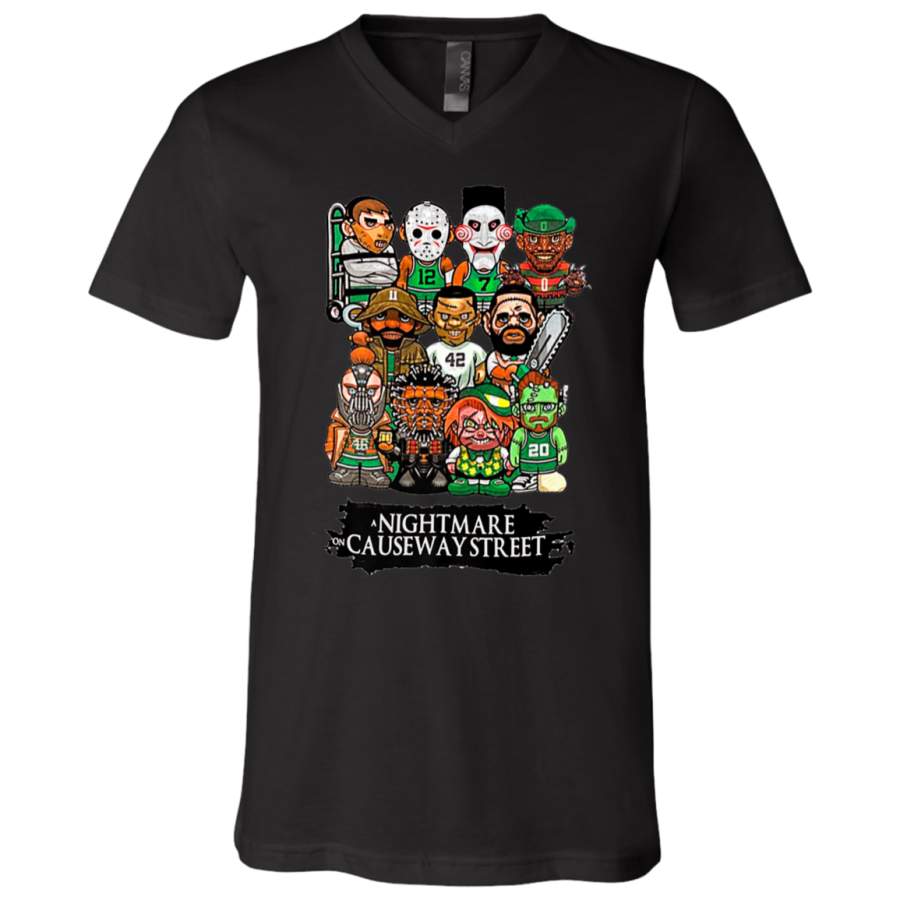 A Nightmare On Causeway-Street Funny Unisex V-Neck