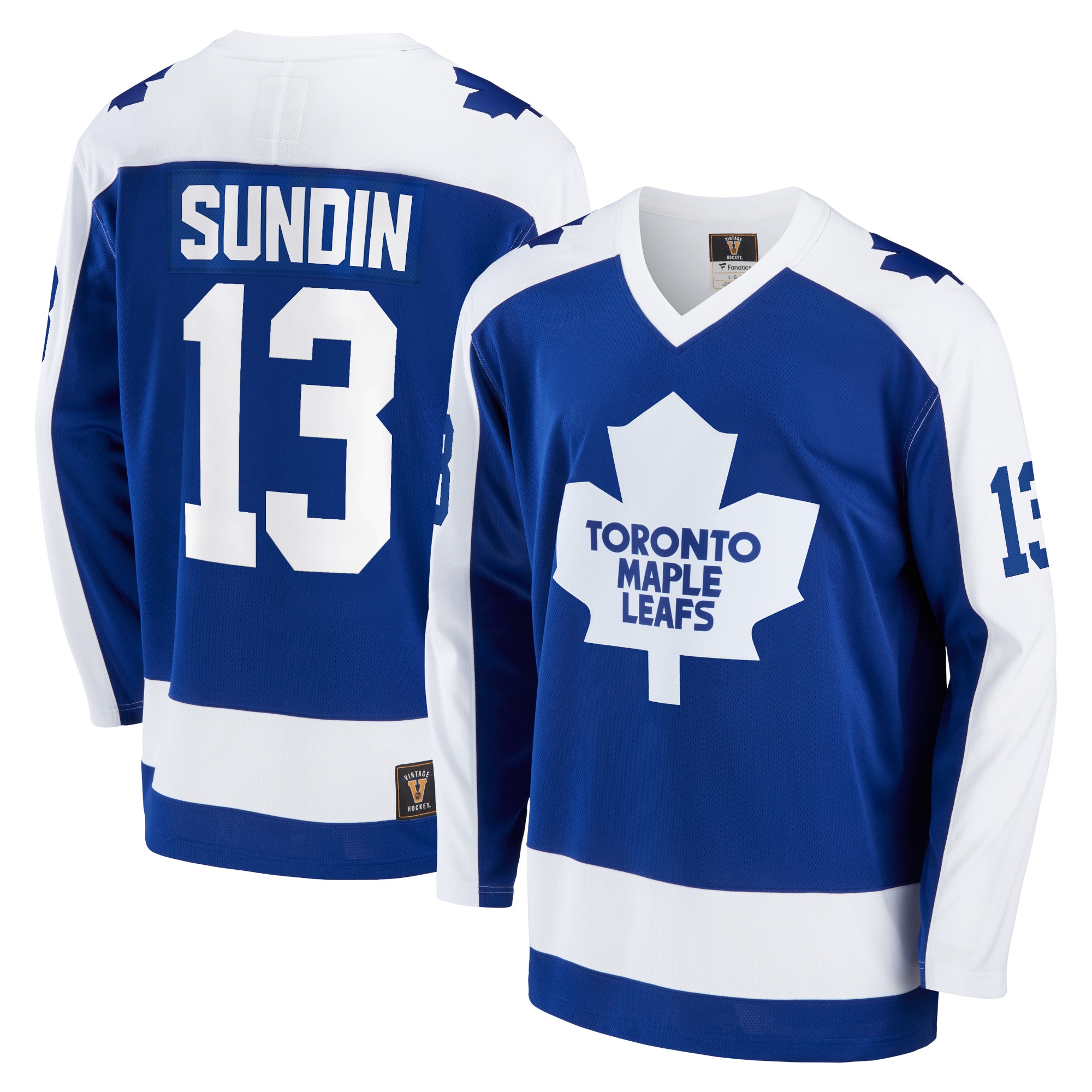 Men's Toronto Maple Leafs Mats Sundin Blue Breakaway Retired Player Jersey