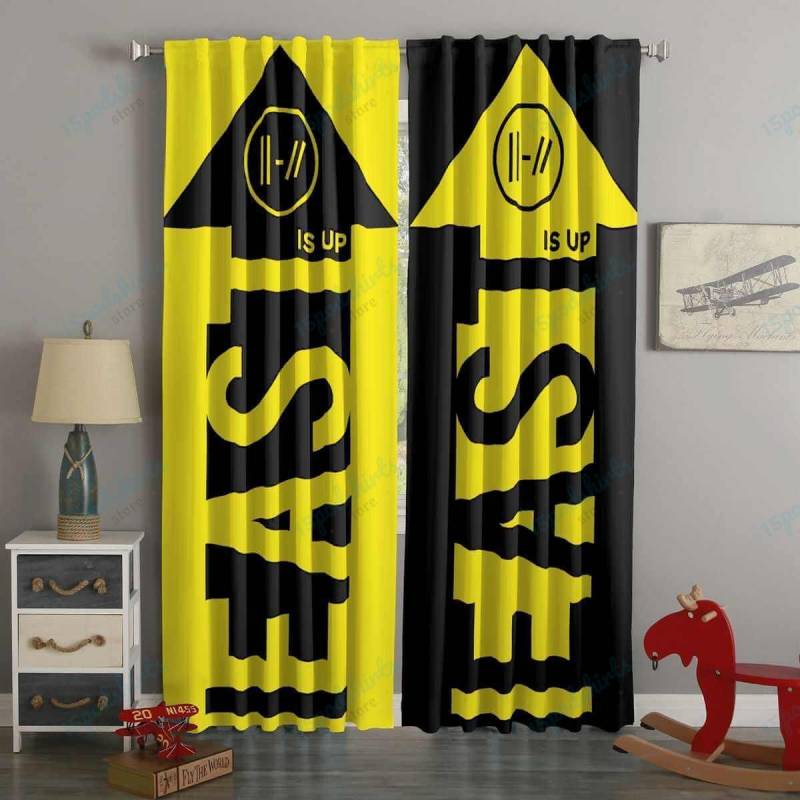 3D Printed Twenty One Pilots Style Custom Living Room Curtains