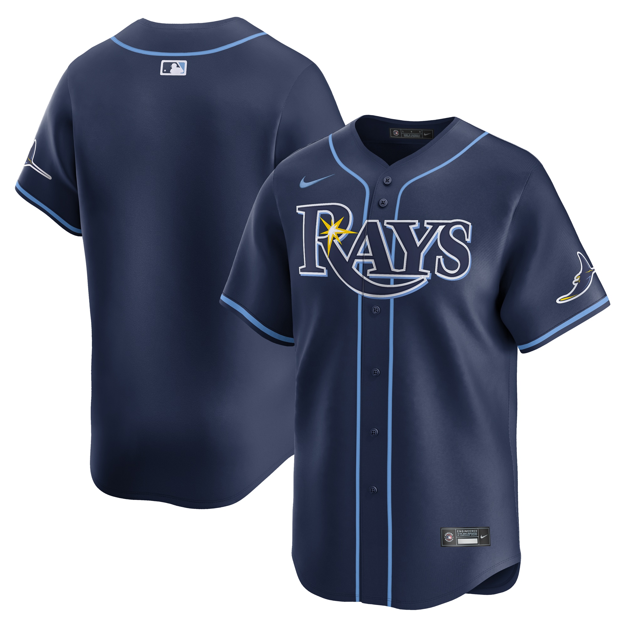 Tampa Bay Rays Away Limited Jersey – Navy