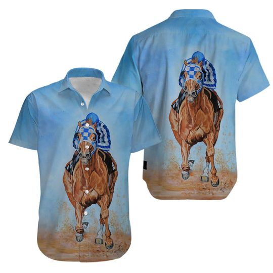 Hawaii Shirt – Secretariat Horse Racing King -Zx2172 - Pinotee Store