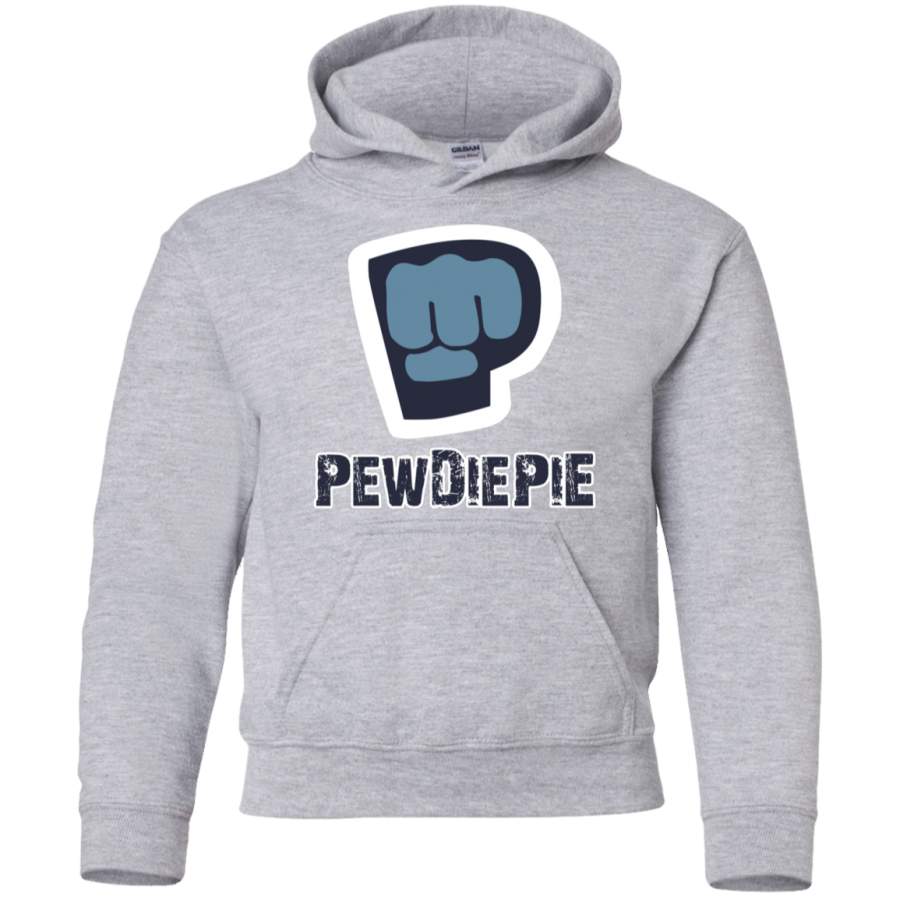 AGR PewDiePie Youtuber Youth Pullover Hoodie