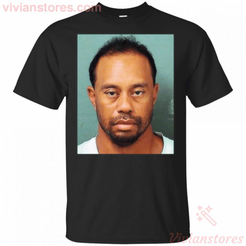 Tiger Woods Mugshot Shirt For Fan MN03