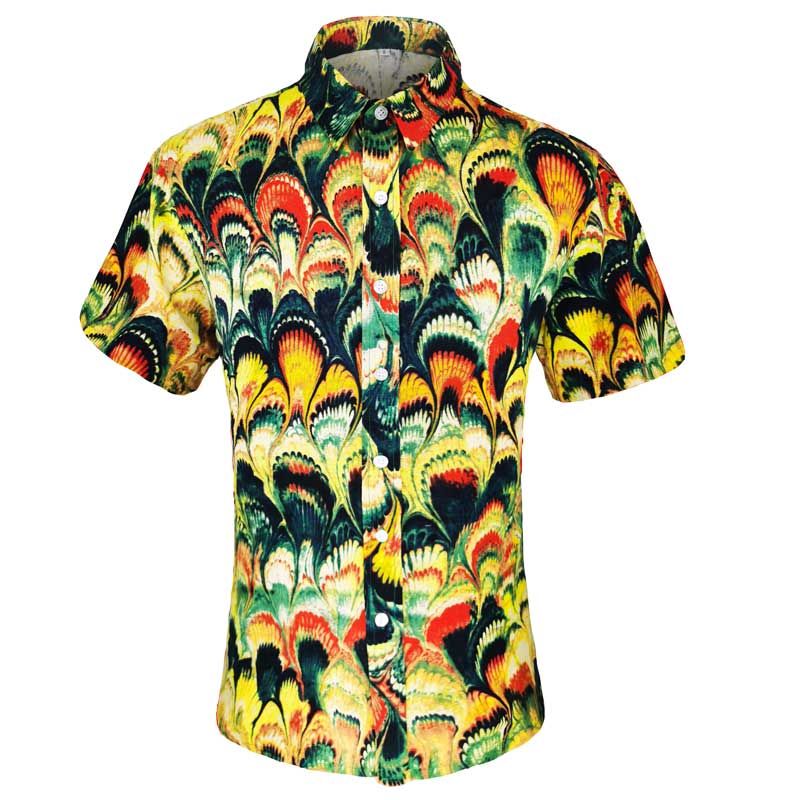 Peacock Colorful Unique Design Unisex Hawaii Shirt For Men And Women Ha92095