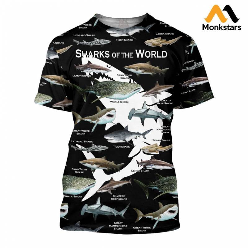 Animals Sharks Of The World CM8 Hoodie