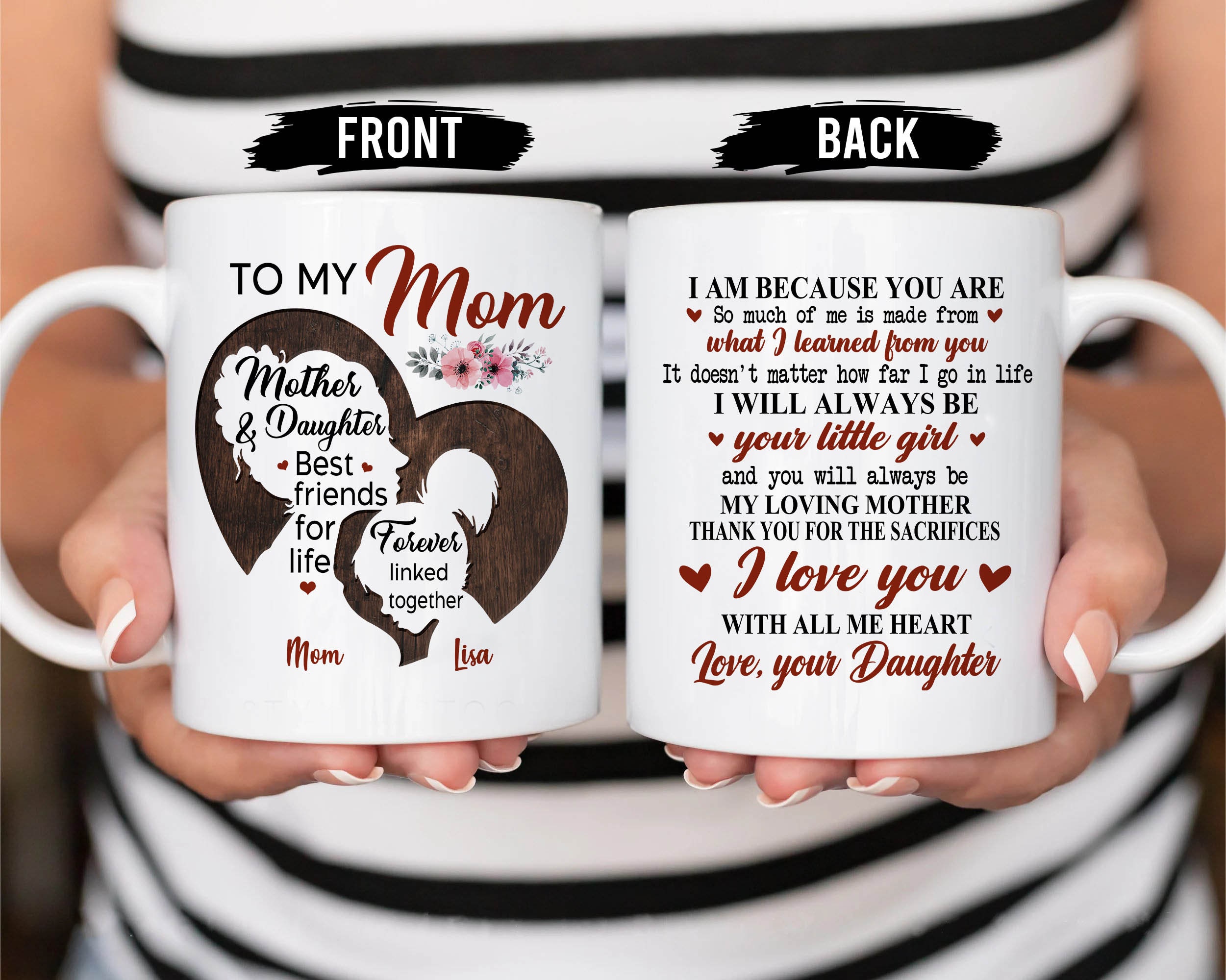 Personalized Gifts, Custom Mug, To My Mom Mug, Gifts For Mom, Gift For Gandma, Mom Gifts, Mom Birthday Gifts, Mama Gifts, Mothers Day Gifts