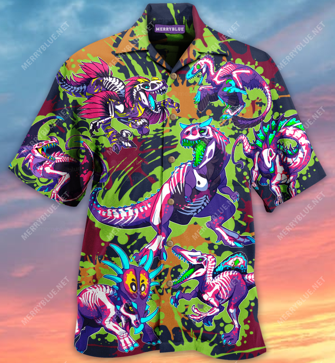 Forget To Be Rawrsome Unisex Hawaii Shirt Ha71854