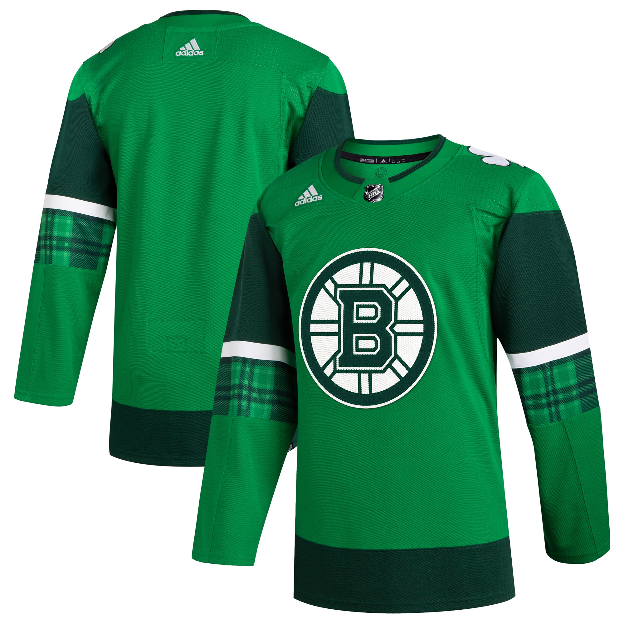 Boston Bruins 2023 St. Patrick's Day Primegreen Authentic Jersey – Kelly Green