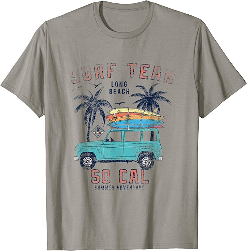 Vintage Southern California Surf Team Summer Adventure T-Shirt