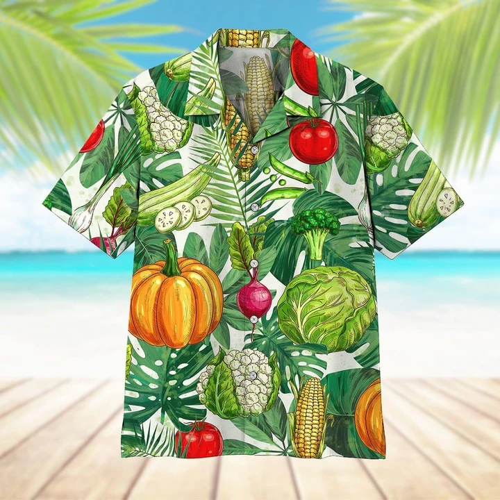 Colorful Vegetables Hawaii Shirt For Men Women Adult Ha28437