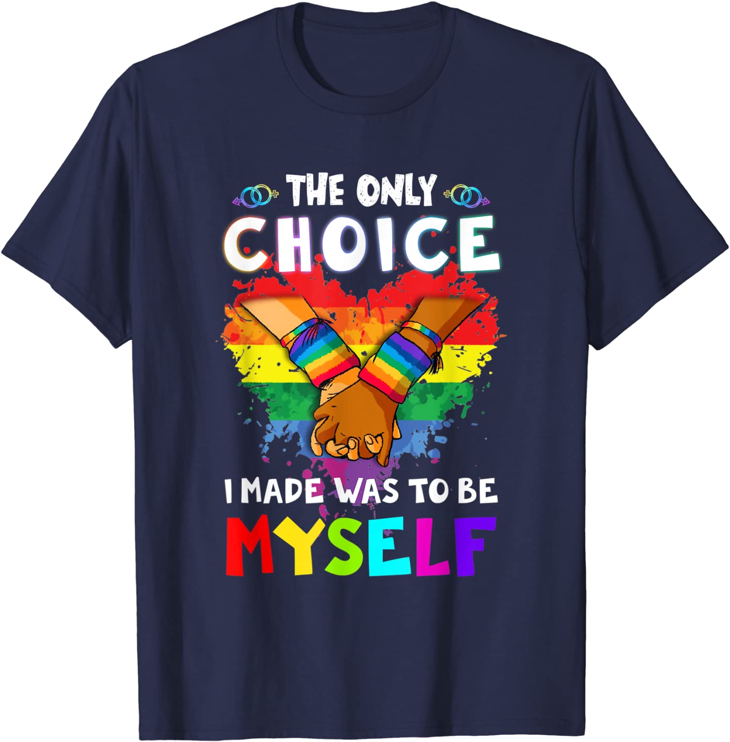 Gay Pride Clothing Lgbt Rainbow Flag T Shirt, Unity T-Shirt