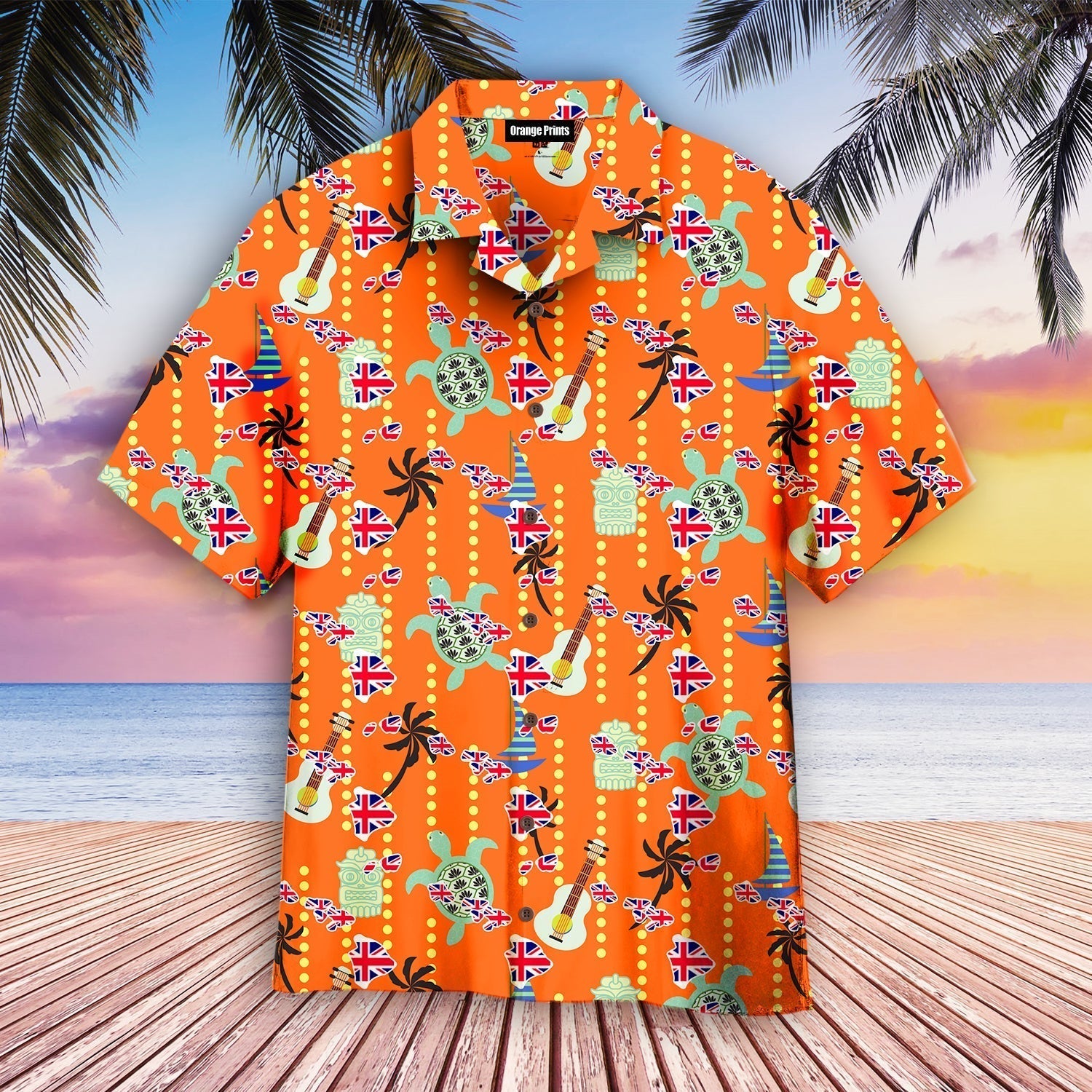 Ukulele Hawaii Shirt For Men And Women Ha65233