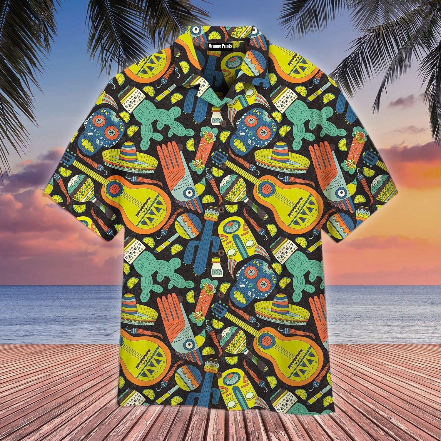 Mexican Music Life Colorful Hawaii Shirt For Men Women Ha55734